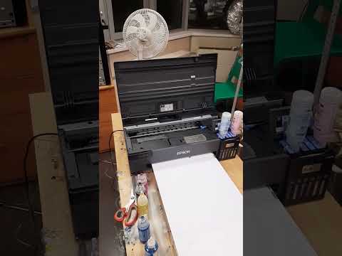 Видео: epson l18050 и тюнинг - управление рулоном, акселератор каретки, демферы, заказная снпч. нужно ли?