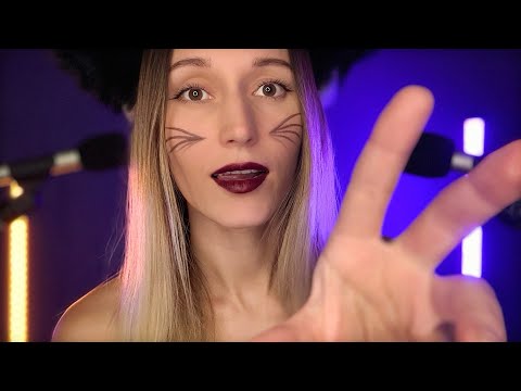 Видео: АСМР 🐾 Котя мурчит тебе с ушка на ушко  😼 ASMR sound purr