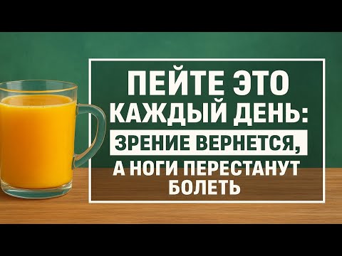 Видео: Как восстановить зрение и убрать боль в ногах без таблеток - простой рецепт
