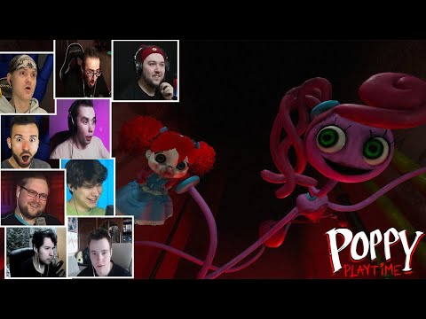 Видео: Реакция Летсплейщиков на Кражу Красной Руки и Появление Мамочки в Poppy Playtime Chapter 2