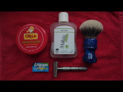 Видео: 58)БритьЁ новогоднее с Parker Slant/Cella/Malizia/Yaqi/Lazer.