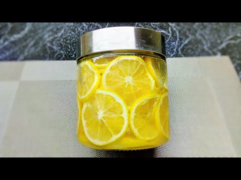 Видео: Быстро доступно и удобно!!!Лимон с сахаром в банке для чая!!!