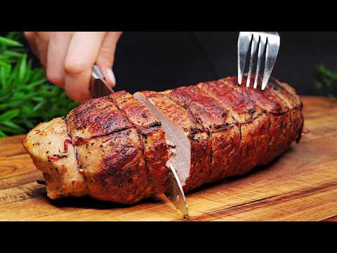 Видео: Это потрясающе! Я увидела этот рецепт свиной вырезки в старом Итальянском журнале.