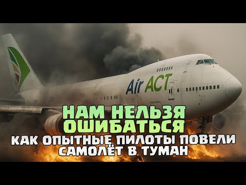 Видео: «Мы Видим Полосу» — Как Иллюзия Тумана Обманула Экипаж Boeing 747