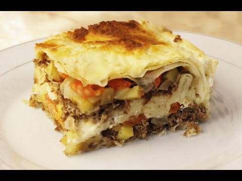 Видео: Удивительно Вкусный и Быстрый Пирог из Лаваша с мясом и картофелем