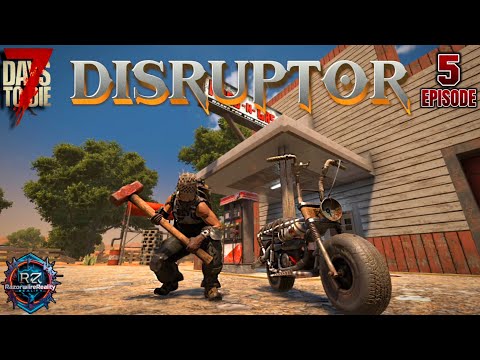 Видео: 7 Day To Die 1.1 - Disruptor - Разрушитель - EP5 (Пустынный Лут и Минибайк) [HARDCORE] [4K 60FPS]