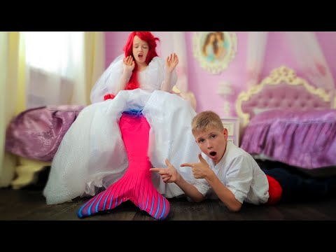 Видео: Русалочка НЕВЕСТА! сказочная свадьба