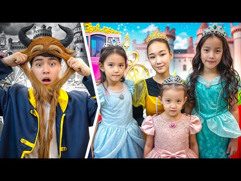 Видео: КРАСАВИЦА 👸🏻И ЧУДОВИЩЕ 😨 МИНИ-ФИЛЬМ 📽️🎞️🎬@aruna_n_m 