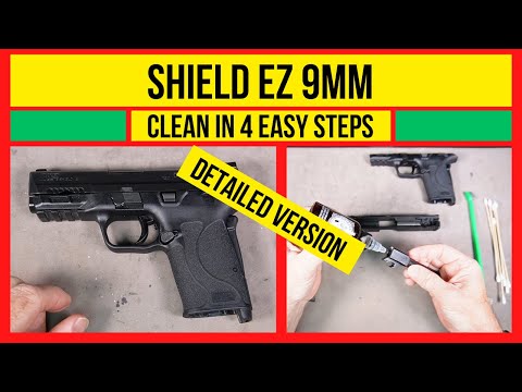 Видео: Как очистить M&P Shield EZ 9 мм за 4 простых шага