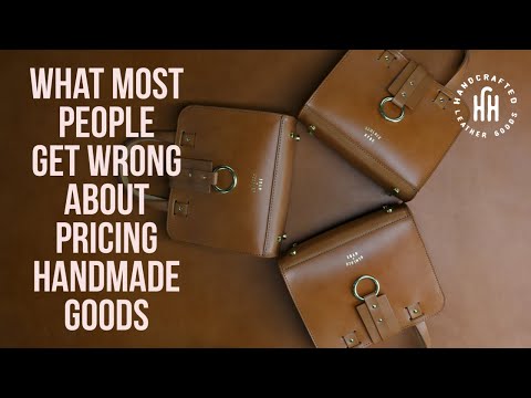 Видео: Чего следует избегать при определении цены на изделия из кожи ручной работы