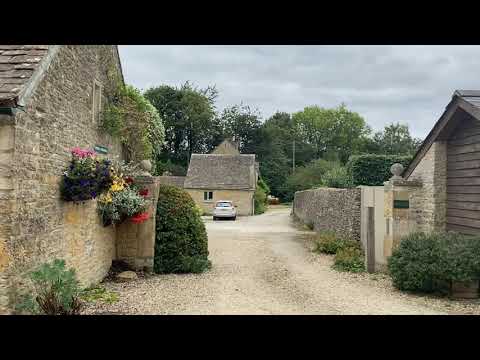 Видео: English village Lower Slaughter Cotswolds  Английская деревня