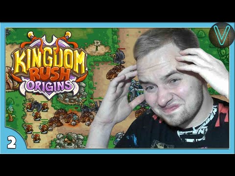 Видео: ВРАГИ СИЛЬНО АТАКУЮТ! 4, 5 УРОВНИ / Эп. 2 / Kingdom Rush Origins