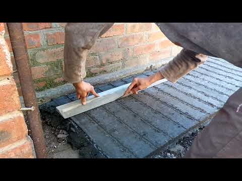 Видео: Бетонирование двора дешево и красиво. 2