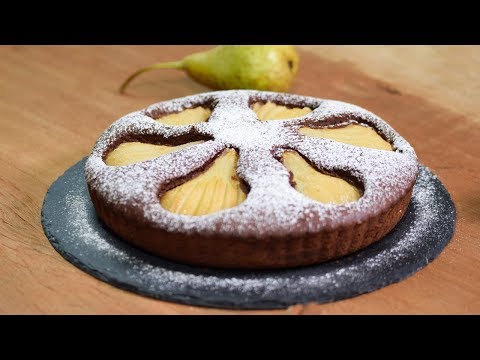 Видео: Шоколадный пирог с грушами