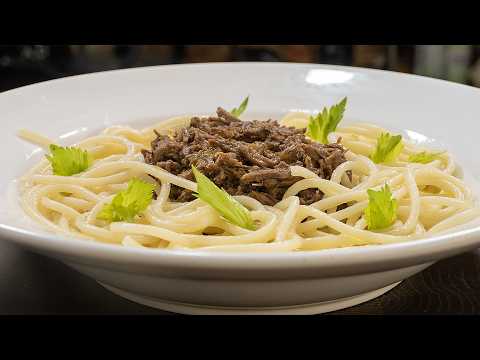 Видео: Делаю тушенку в духовке. Рванина из говядины с макаронами
