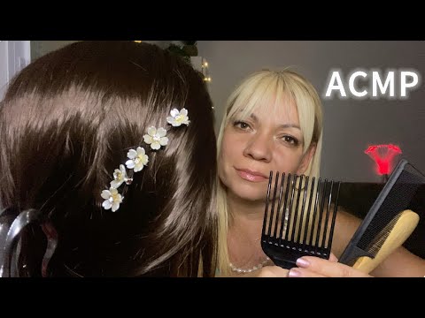 Видео: АСМР Парикмахер🤍Ролевая игра ASMR Hairdresser Role play 