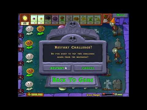 Видео: Прохождение секретной мини-игры "Grave Danger".