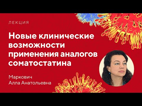 Видео: Новые клинические возможности применения аналогов соматостатина // Маркович А. А.