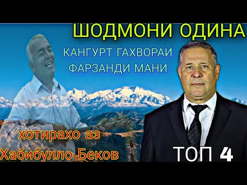 Видео: Шодмони Одина топ 4 суруд аз Хабибулло Беков кангурт гахвораи фарзанди мани ғазалиёт бахри шумо дуст