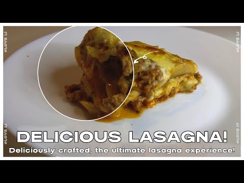 Видео: Лазанья - LASAGNA