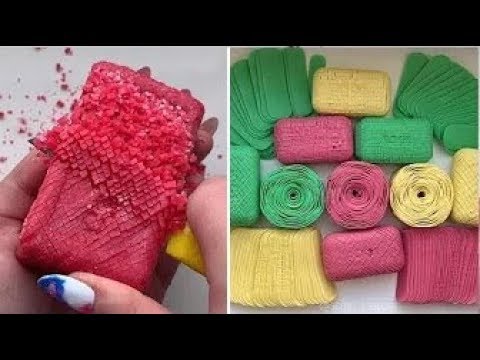 Видео: Асмр мыло резки | Удовлетворительное видео ASMR  #6