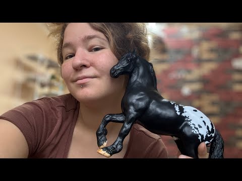 Видео: Распаковка Harley - Spotted Sugarbush Draft  Breyer 🩷#распаковка #breyers #horse #collecta #shleich