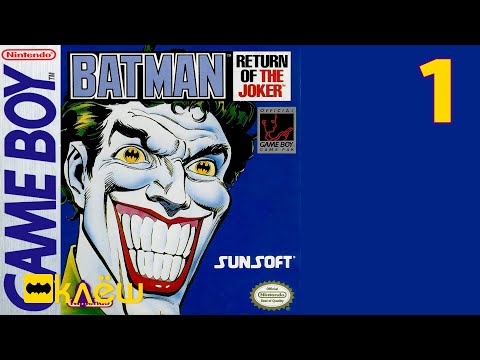 Видео: Batman Эволюция | Batman: Return of the Joker #1 (26) 1992, Game Boy