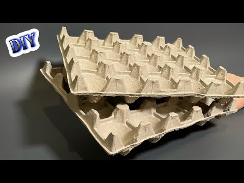 Видео: НЕВЕРОЯТНАЯ КРАСОТА ИЗ ЯИЧНЫХ ЛОТКОВ😱2 ИДЕИ ИЗ ЛОТКОВ ОТ ЯИЦ💥DIY Creative ideas