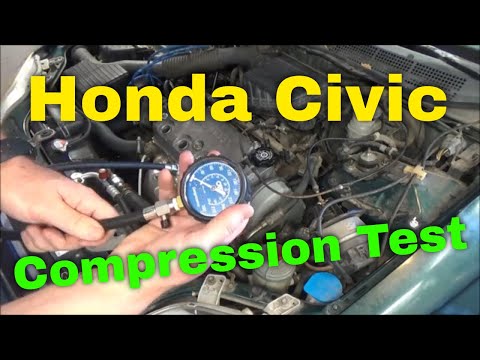 Видео: Тестирование компрессии Honda Civic