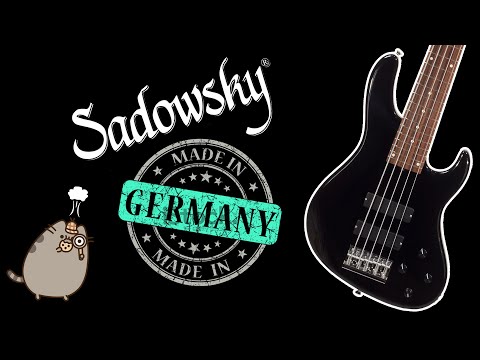 Видео: Sadowsky Metroline - сделано в германии!