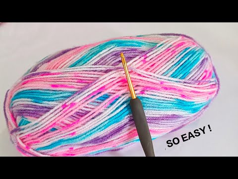 Видео: Вы не поверите! 😍 2 ряда крючком — очень просто и красиво