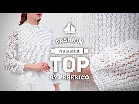 Видео: 🔥ХИТ! ВЯЖЕМ FASHION ТОП ЗА 800 € 🔥 SUPER EASY KNITTING TOP