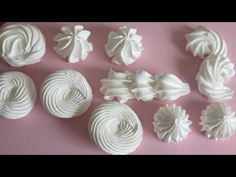 Видео: Устойчивый белково-заварной крем ⚘️⚘️⚘️