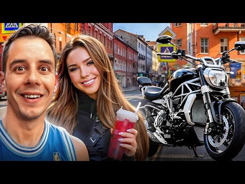Видео: ЗАЛЕТЕЛИ на ПАТРИКИ на DUCATI XDIAVEL! ДИМА ГОРДЕЙ и ЛИЗА на ПАТРИКАХ😍