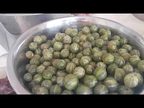 Видео: Аджика из крыжовника малахитовая.