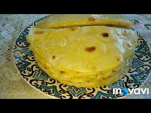 Видео: Татарская кухня восхитительный "кыстыбый с картофелем", "якмыш", "кыстымбый" Tatar food #вкусняшки