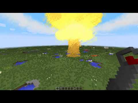 Видео: как сделать ядерный взрыв без радиации в майнкрафт hbm nuclear tech mod