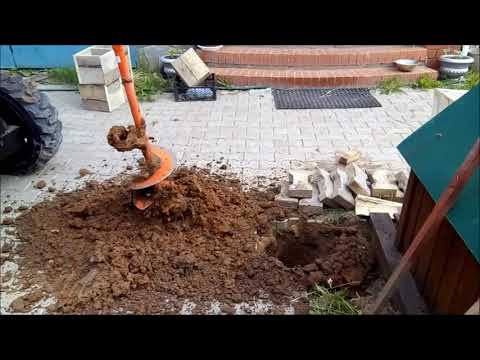 Видео: ямобур гидровращатель со скидкой .