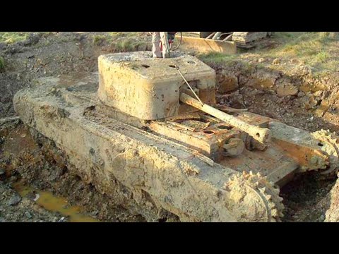 Видео: 7 найденных танков, которые ШОКИРОВАЛИ исследователей