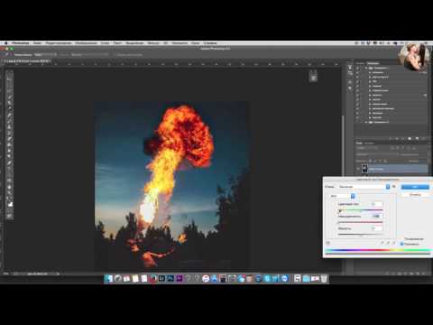 Видео: Как обрабатывать фотографи с фаер шоу? Как сделать огонь выразительнее?