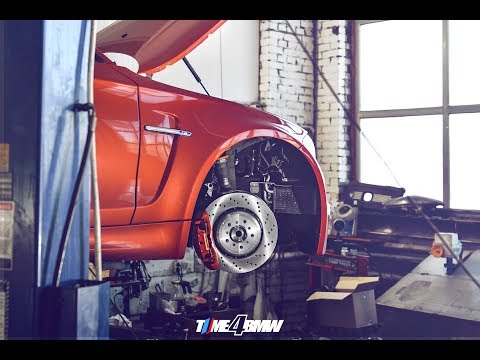 Видео: BMW 1M ставим подвеску от M3 | BMW Блог 1