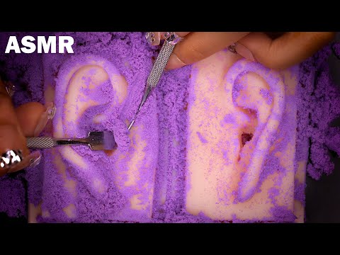 Видео: [ASMR] Грубая чистка ушей глубоко в барабанных перепонках (ACMP, Кинетический песок, Ролевая игра)