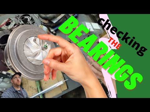 Видео: Как определить, исправны ли подшипники турбины? (Осевой и радиальный люфт)