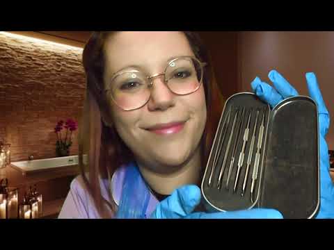 Видео: ASMR РОЛЕВАЯ ИГРА ОЧИСТКА ПОР ДЕРМАТОЛОГ СПА УХОД ЗА КОЖЕЙ