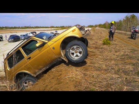 Видео: JEEP Rubicon VS НИВА БРОНТО на БЕЗДОРОЖЬЕ.ОТОРВАТЬ ПРИВОД,НО НЕ СДАТЬСЯ.