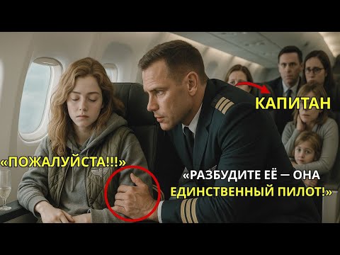 Видео: Она спала в 12-м ряду — когда капитан спросил: «На борту есть пилот?»