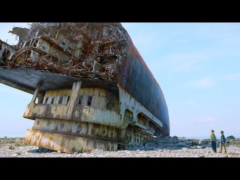 Видео: Жігіттермен қыздар адам аяғы баспайтын аралда қалып қойып, кенеттен ескі круиздік кемені тапты