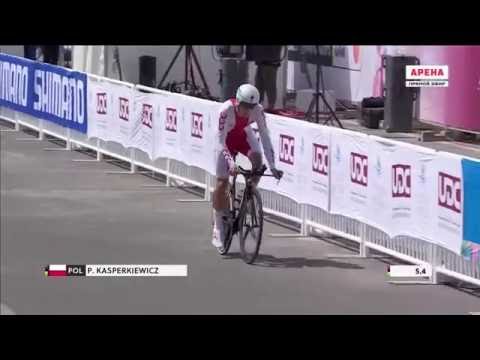 Видео: Чемпионат мира по шоссейному велоспорту 2016. Индивидуальная гонка на время. Мужчины до 23 лет.