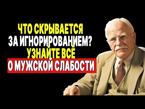Видео: Мужчина игнорирует? Юнг раскрывает его тайную слабость! | КАРЛ ЮНГ