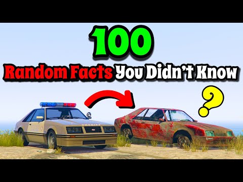 Видео: 100 случайных фактов о GTA 5 Online, которые вы не знали
